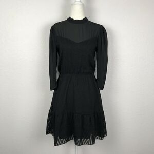 DV Dolce Vita Textured High Neck Mini Dress